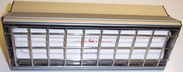 Wire Guard on ALEX-F Reflector Assembly for Ceramic Infrared Heaters