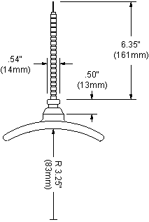Drawing of LTE Ceramic Infrared Heater
