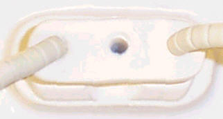 replaceable thermocouple mounting hole